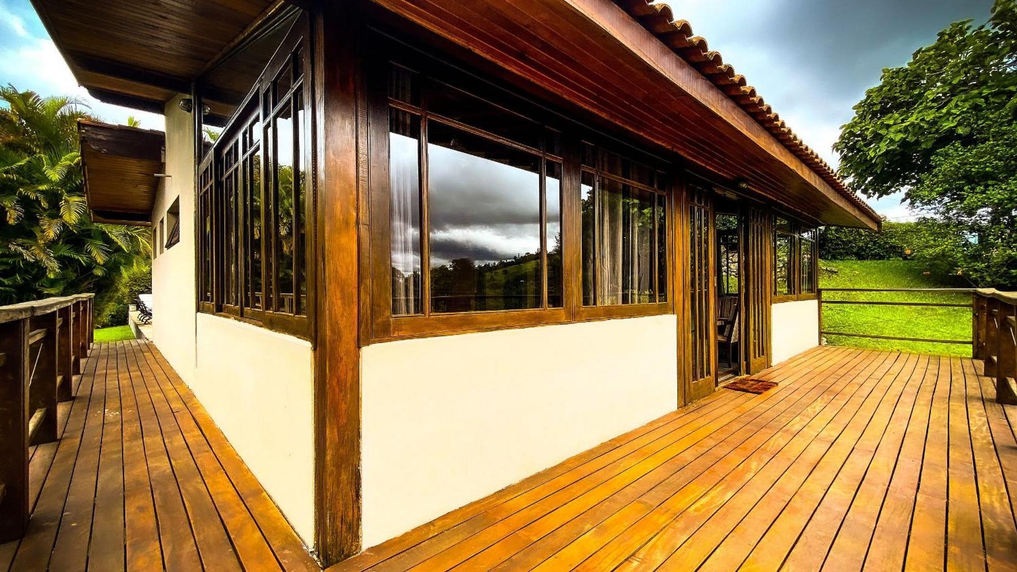 Chale Com Vista Incrivel Villa Sao Roque  Exterior photo